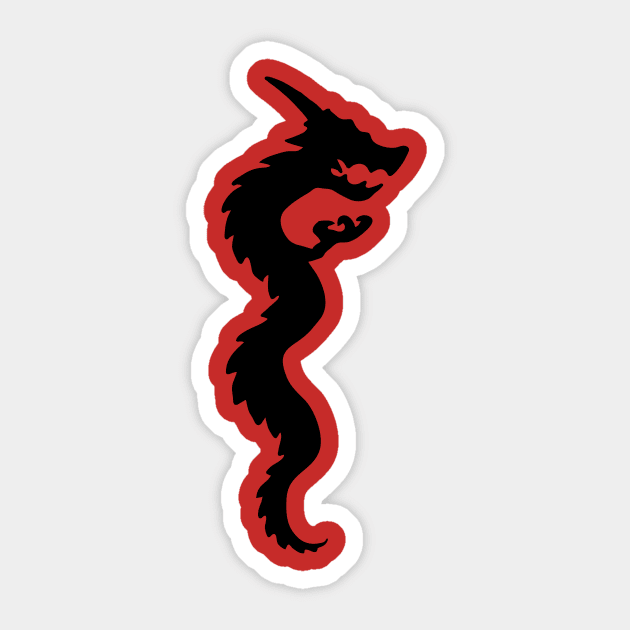 china dragon Sticker by Huggy Mauve